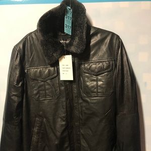 Ceralli genuine leather bomber